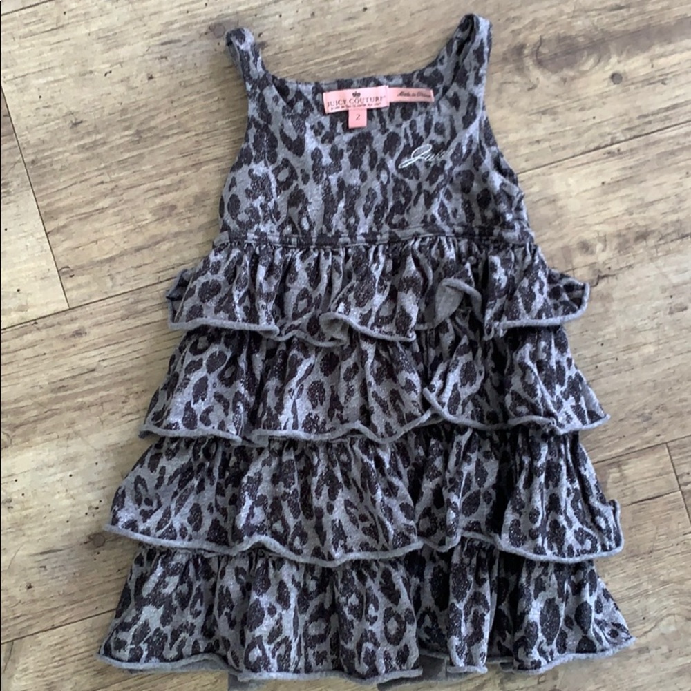 Juicy Tiered Animal Print Dress - 2